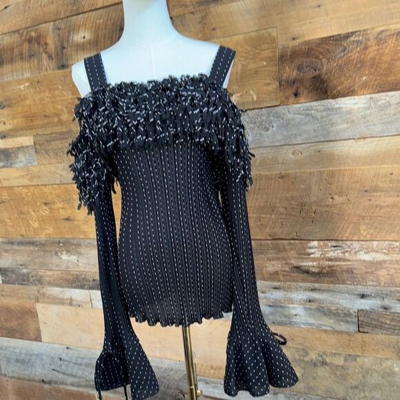 💫 Kaelyn Max II Off-Shoulder Ruffle Top EUC SZ 1X💫 - Picture 2 of 16